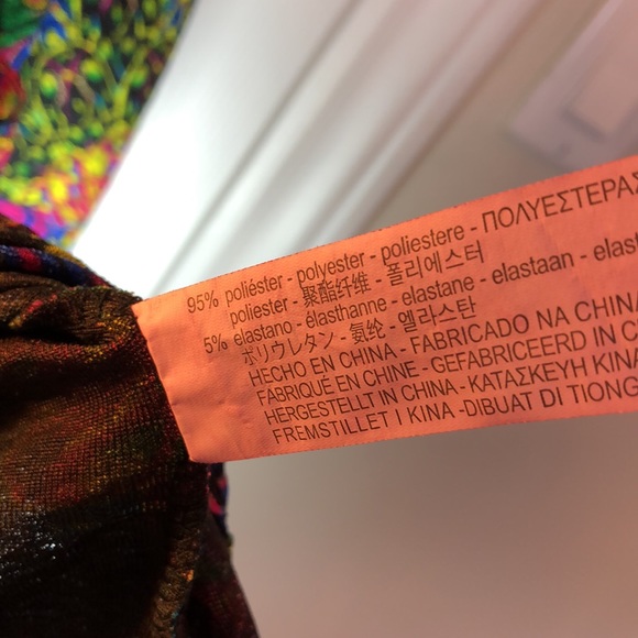 M Zara multicoloured floral top - Picture 3 of 16